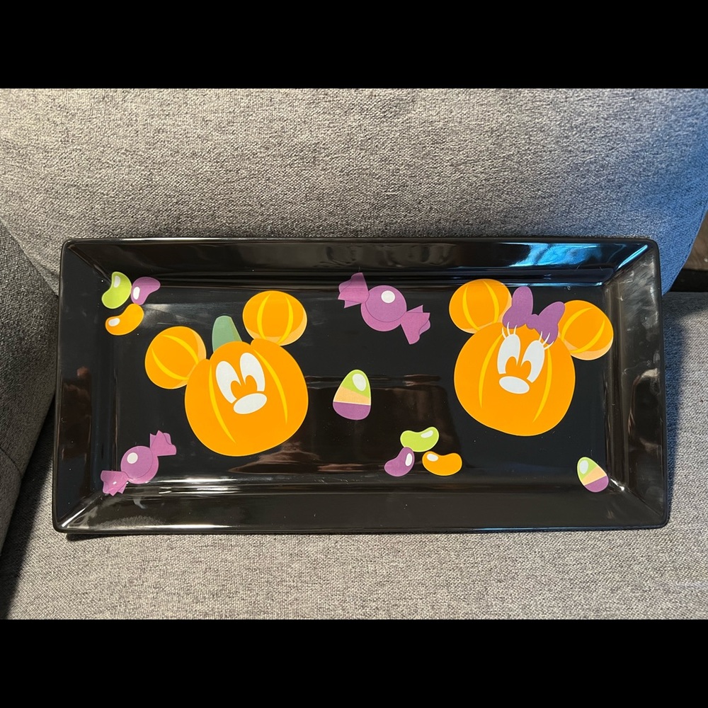 Disney Halloween Pumpkin Platter
